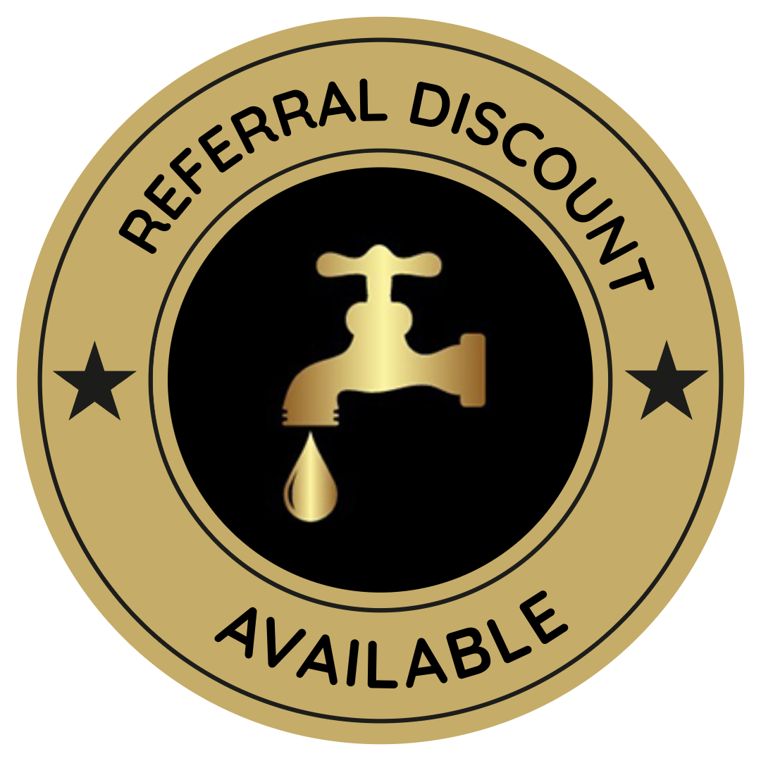 referral discounts available badge